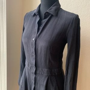 Button Down Theory Work Dress